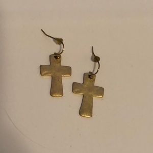 Cross earrings